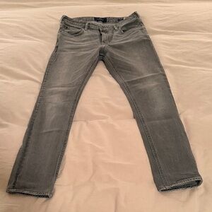 Scotch & Soda Men's Light Faded Gray Skinny Jeans